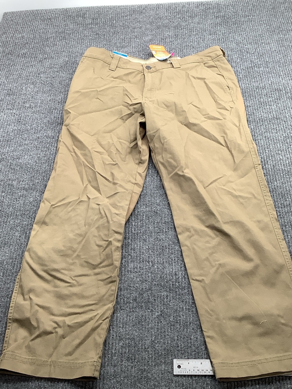 Columbia Khaki/Tan Straight-Leg Chinos